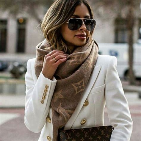 how to wear your louis vuitton scarf|louis vuitton denim scarf.